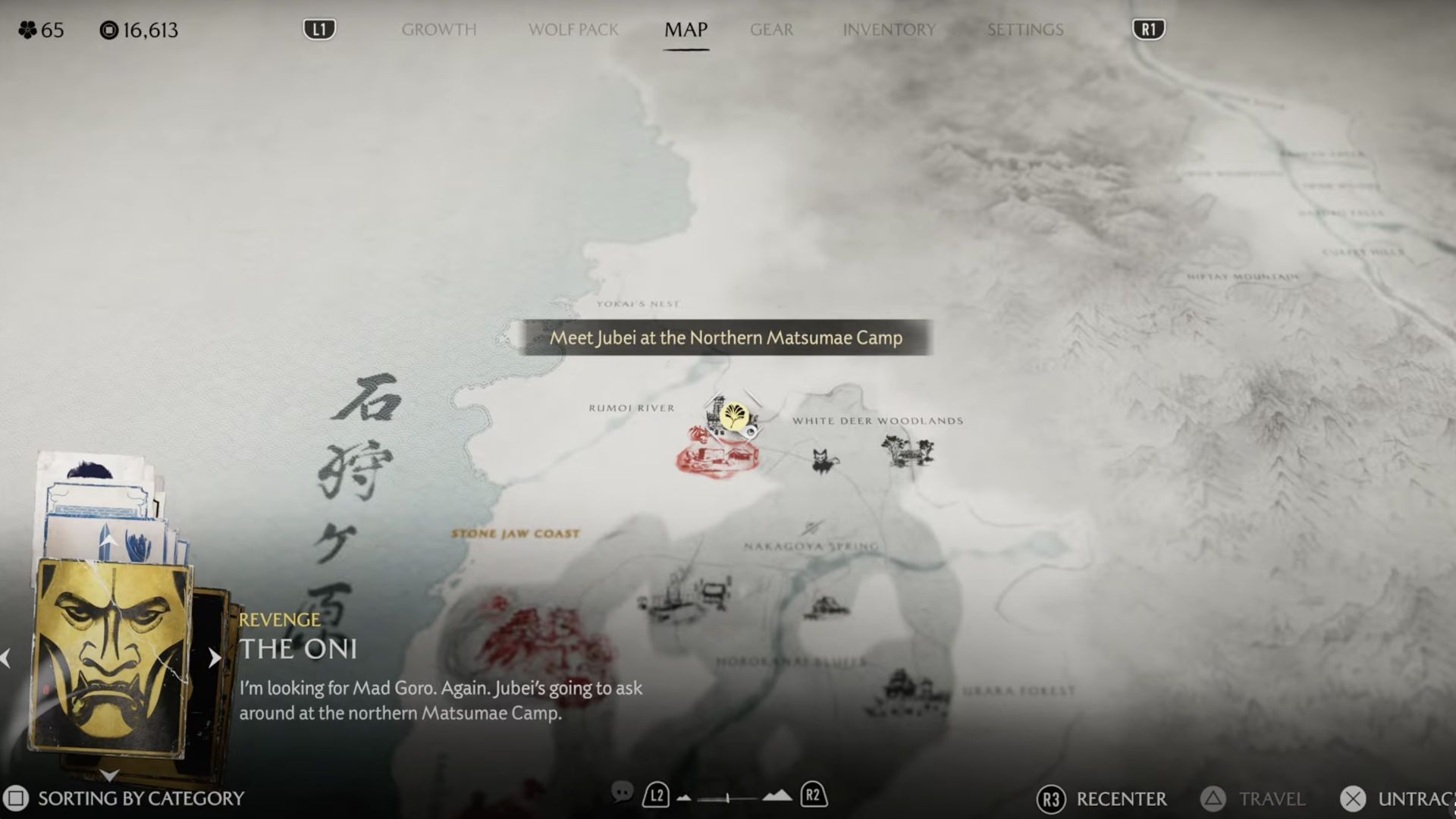 You have to meet Jubei first at the Northern Matsumae Camp (Image via Sucker Punch)