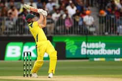 Fan gets hit but manages to catch Mitchell Marsh’s six off Mohammed Siraj in AUS vs IND 2025 1st ODI [Watch]