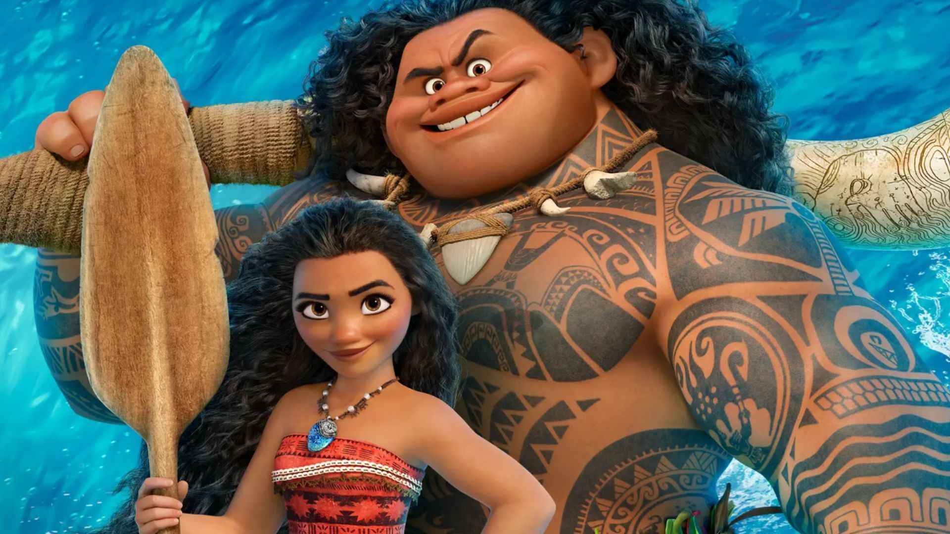 Moana is a 2016 animated musical adventure (Image via Apple TV+) 