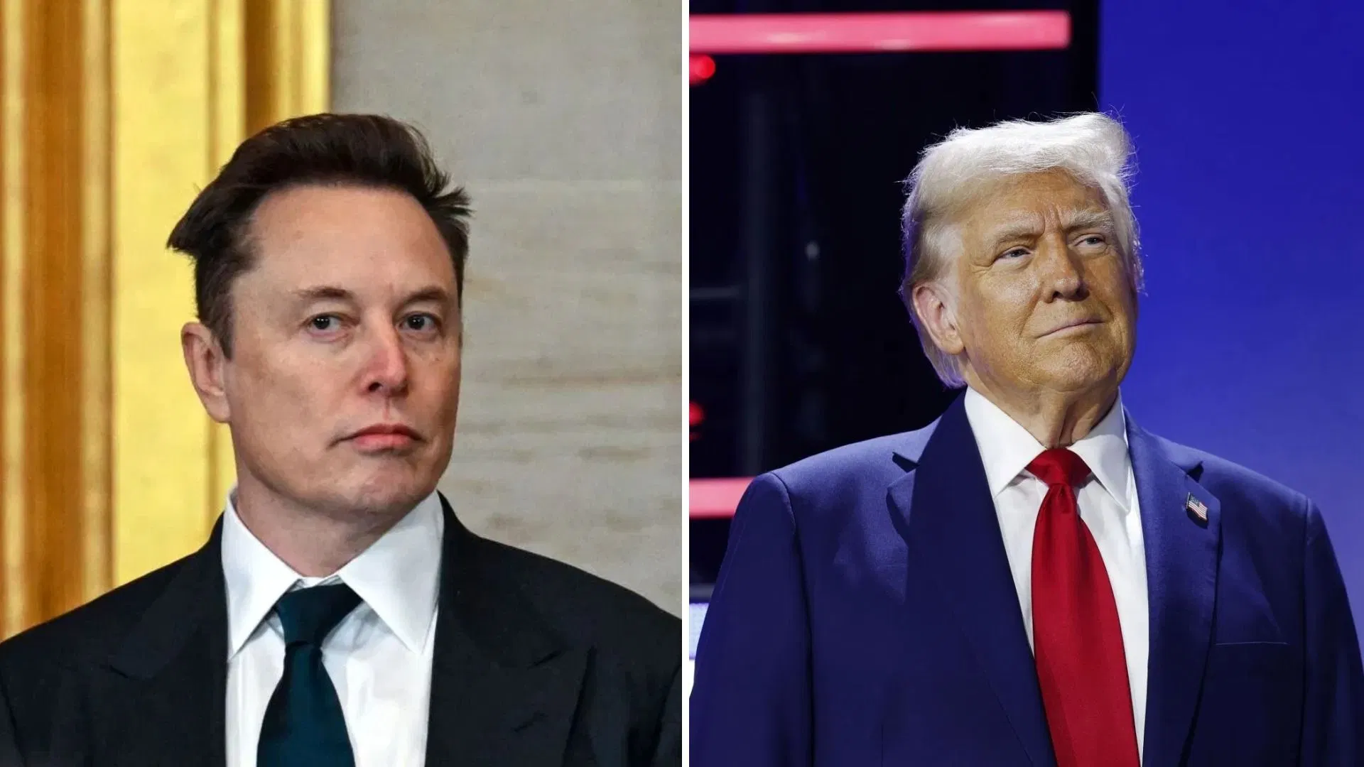Elon Musk and Donald Trump (Image via Getty)