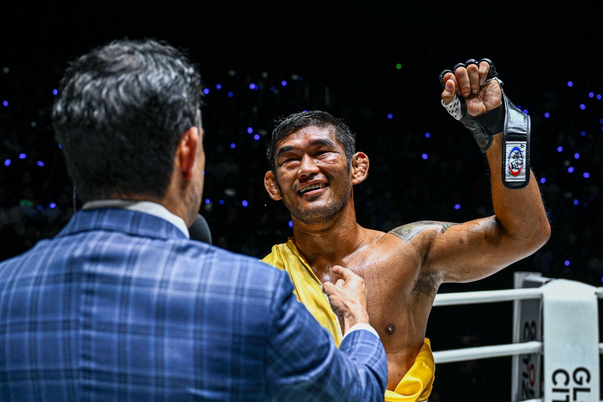 Aung La N Sang (L) | Photo by ONE Championship