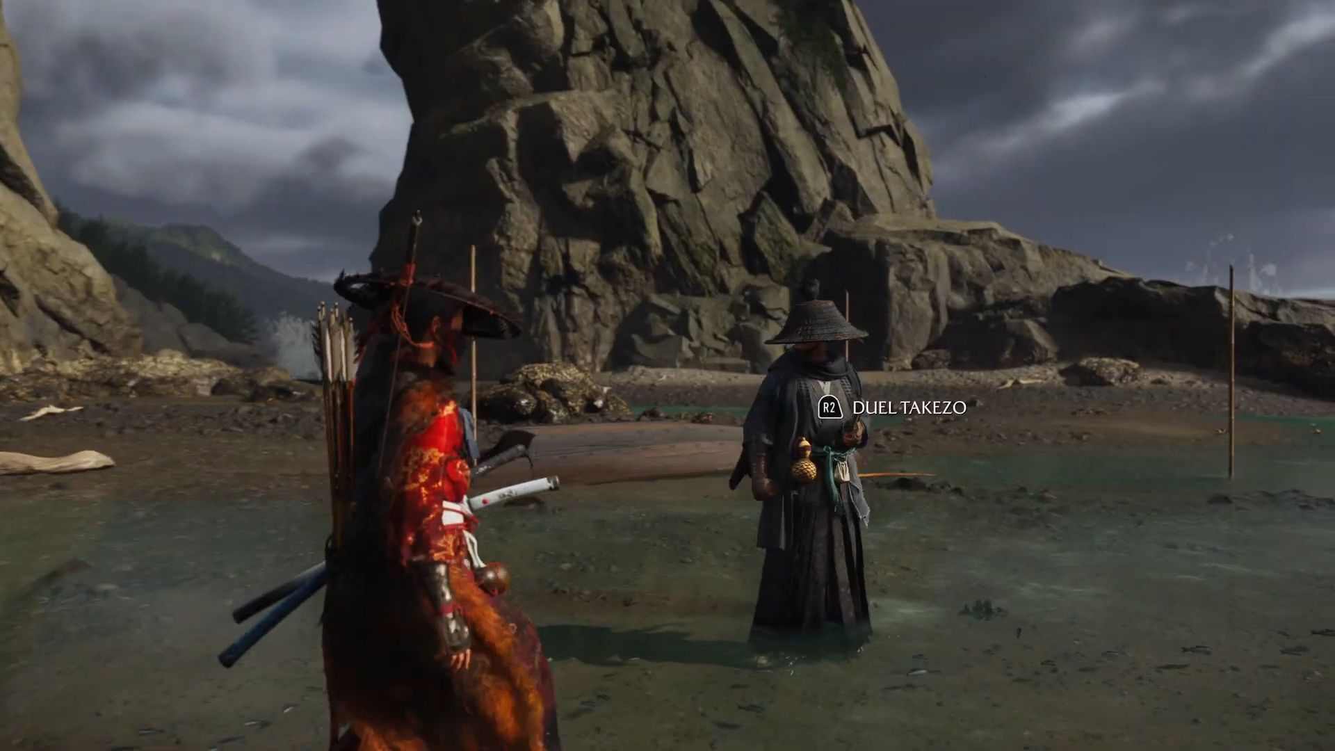 Start the duel (Image via Sportskeeda Gaming || Sucker Punch)