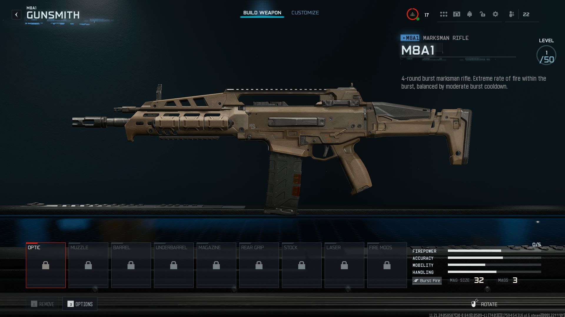 M8A1 in Black Ops 7 beta (Image via Activision)