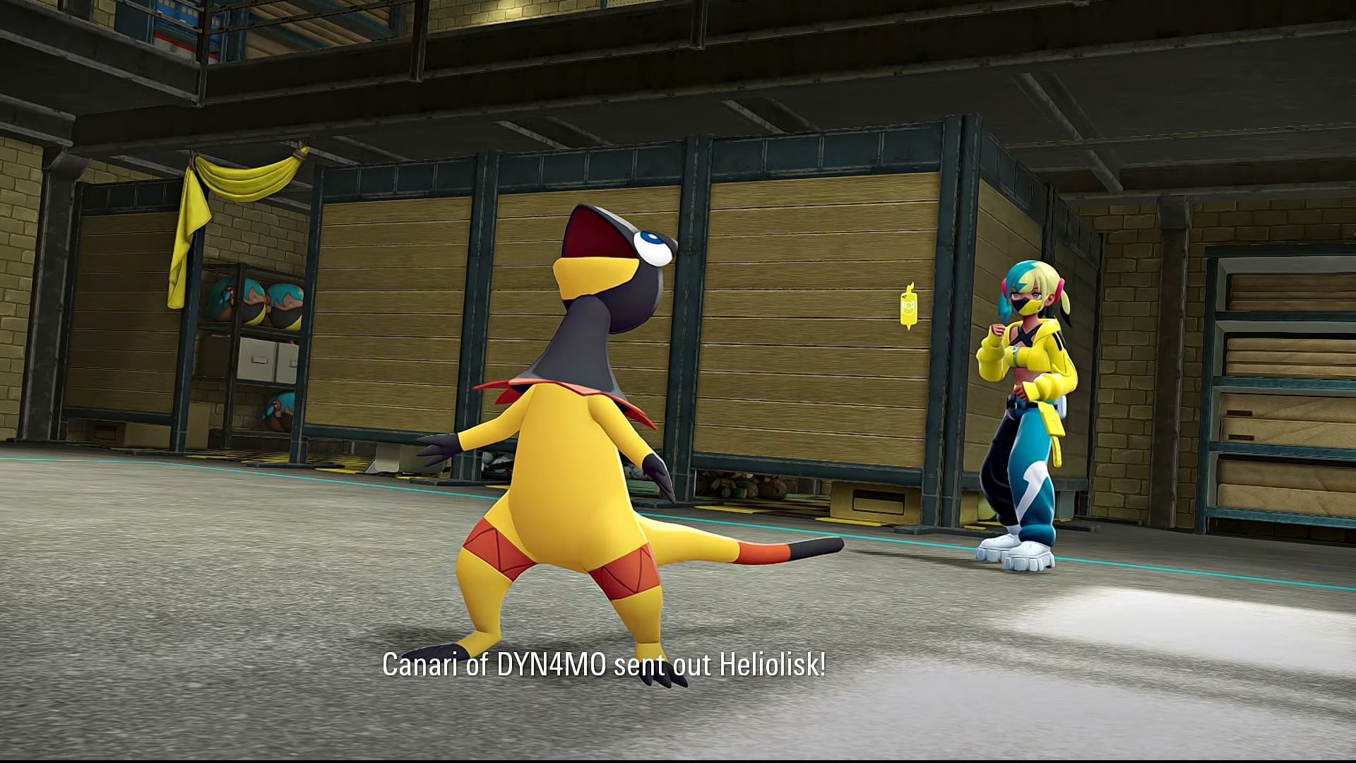 Trainer Canari&#039;s roster is filled with Electric-type Pokemon (Image via YouTube/@Mixeli)