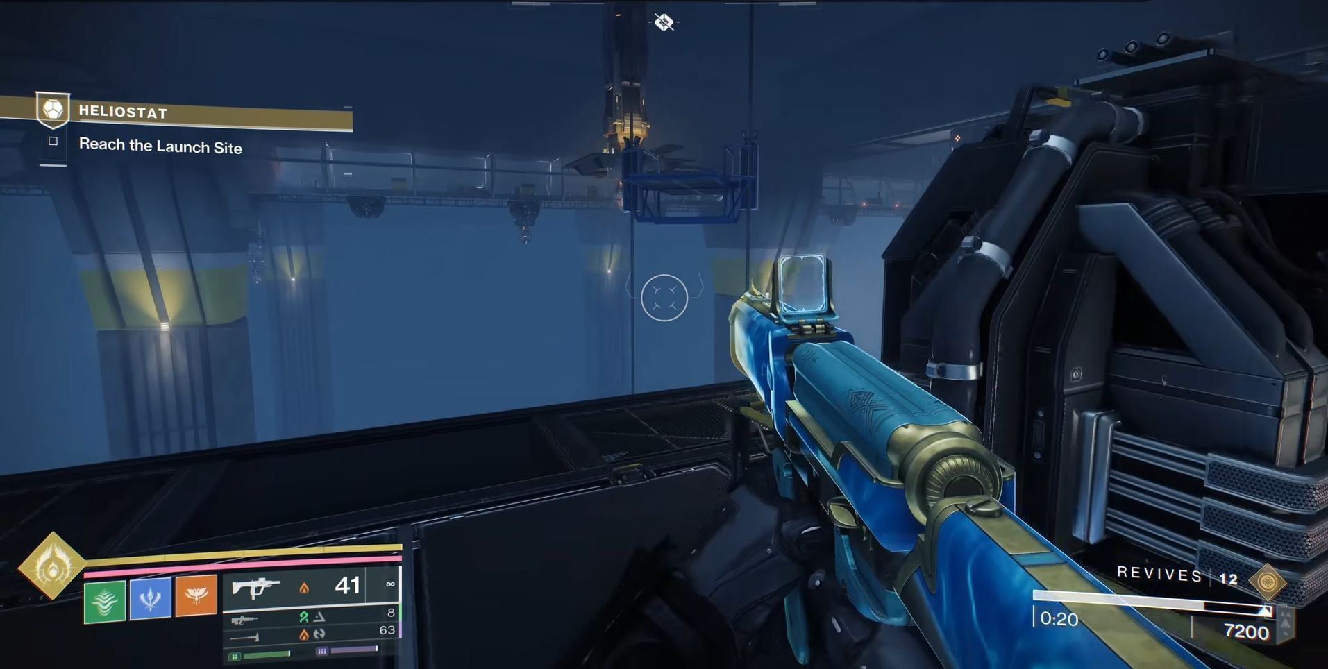Warmind radiation platform for the final node (Image via Bungie)