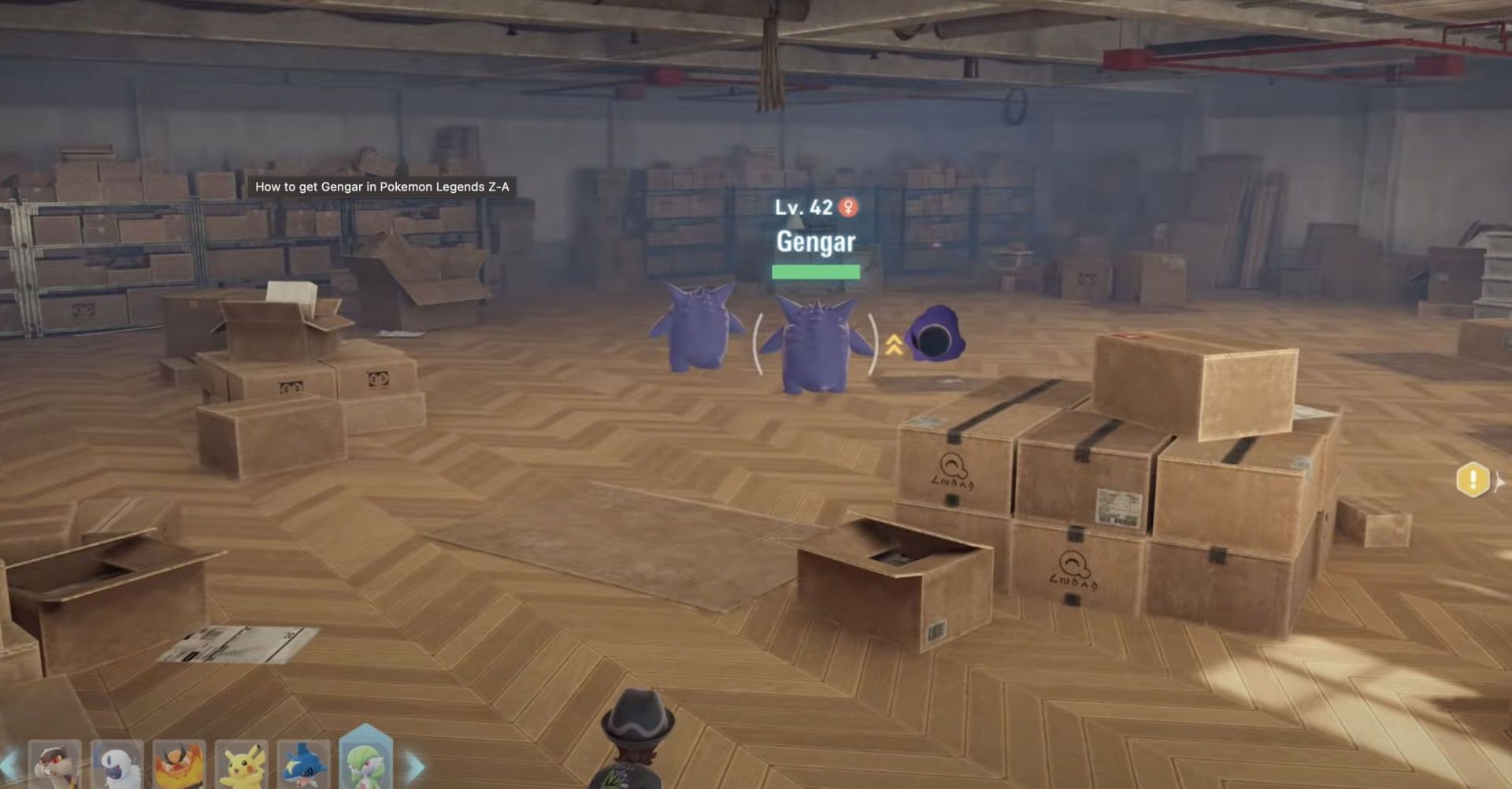 Exploring ways to get Gengar without trading in Pokemon Legends Z-A (Image via The Pokemon Company)
