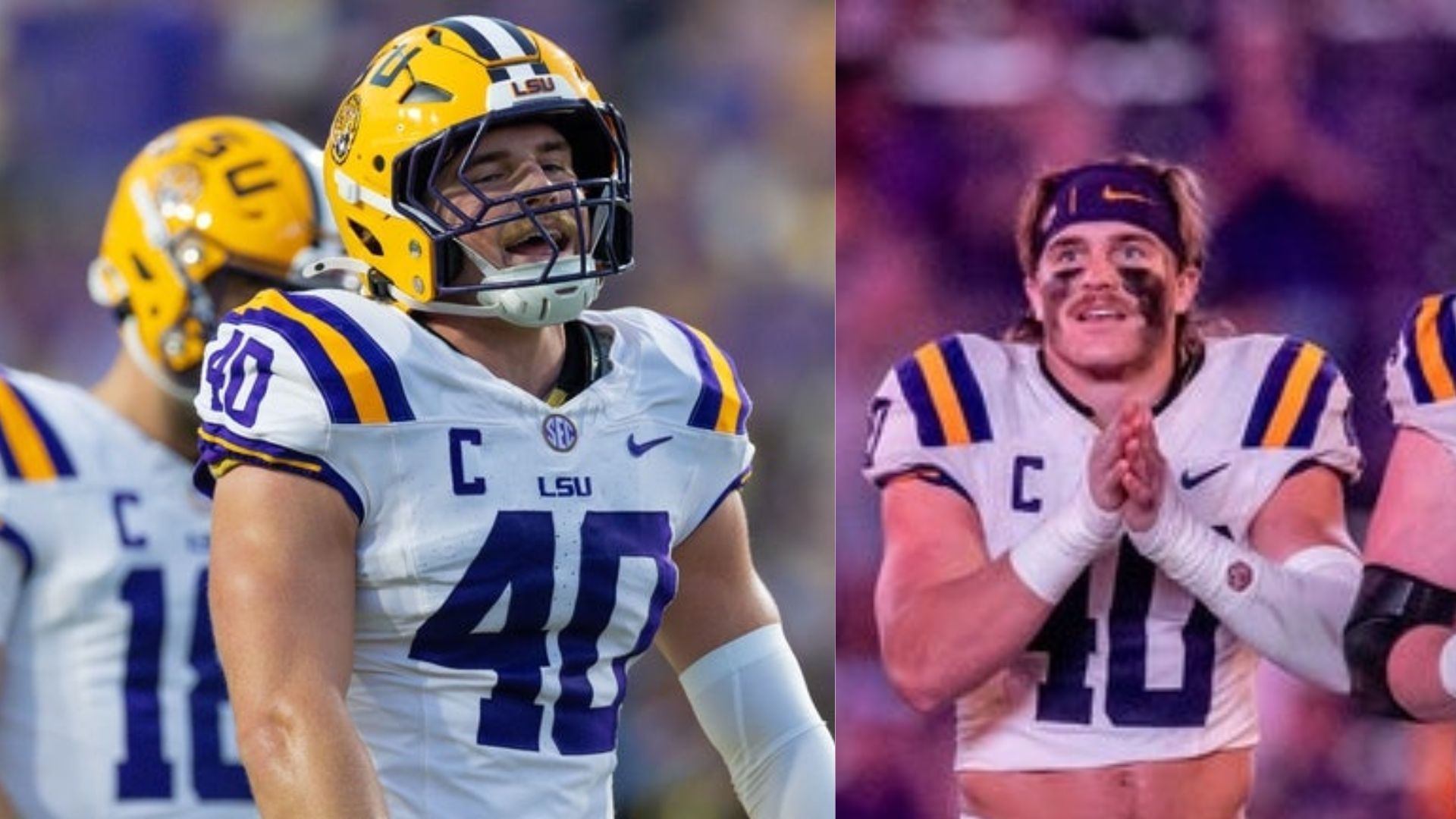 LSU linebacker Whit Weeks (Image Source: IMAGN)