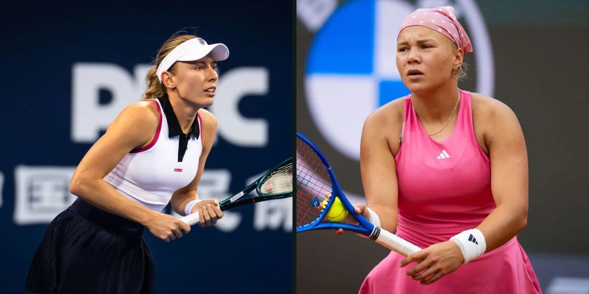 Diana Shnaider vs Ekaterina Alexandrova - Image Source: Getty 