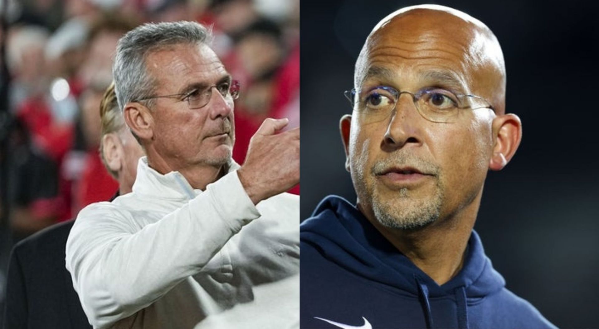 Urban Meyer and James Franklin (Credit-Getty)