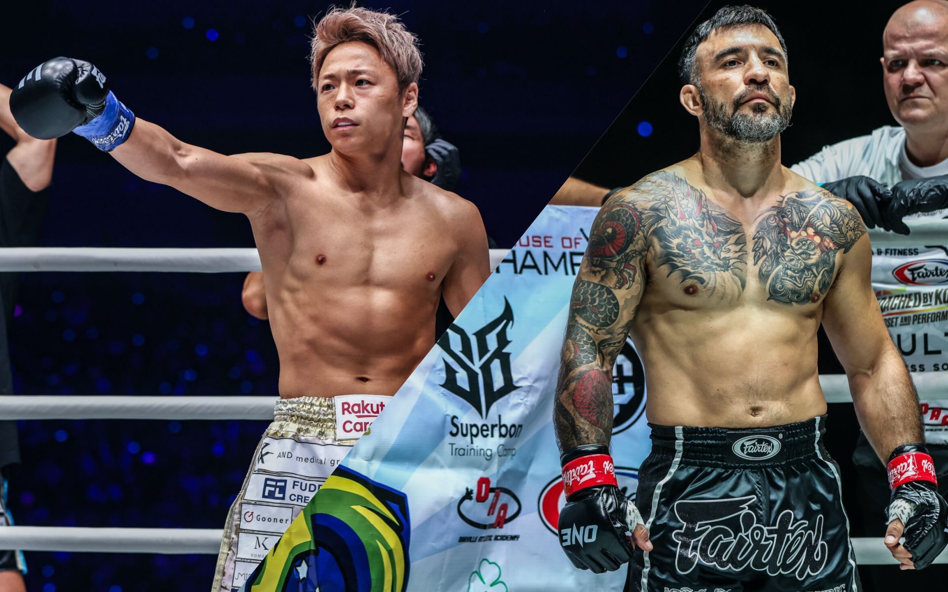 Takeru (L) and Denis Puric (R) | Image by ONE Championship