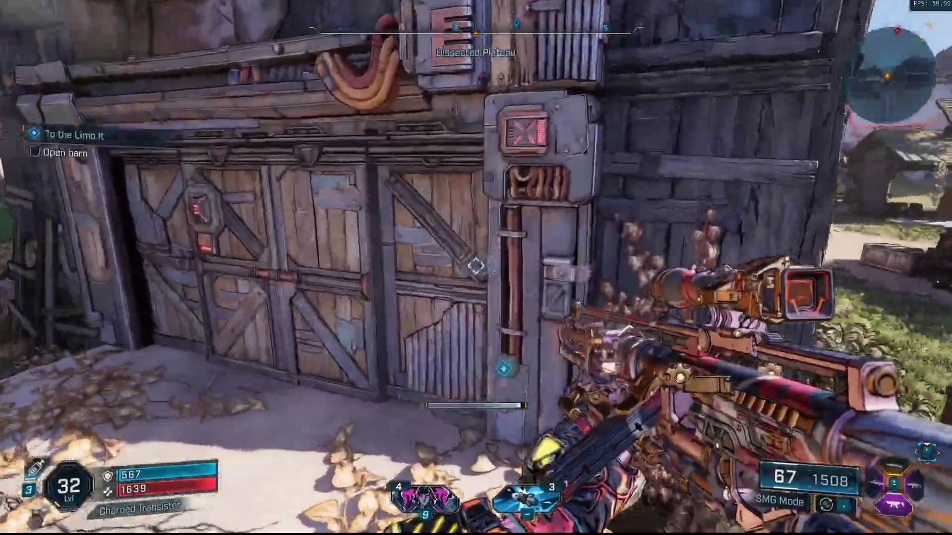 The barn door is present at the back of the house (Image via Youtube/@WoWQuest)