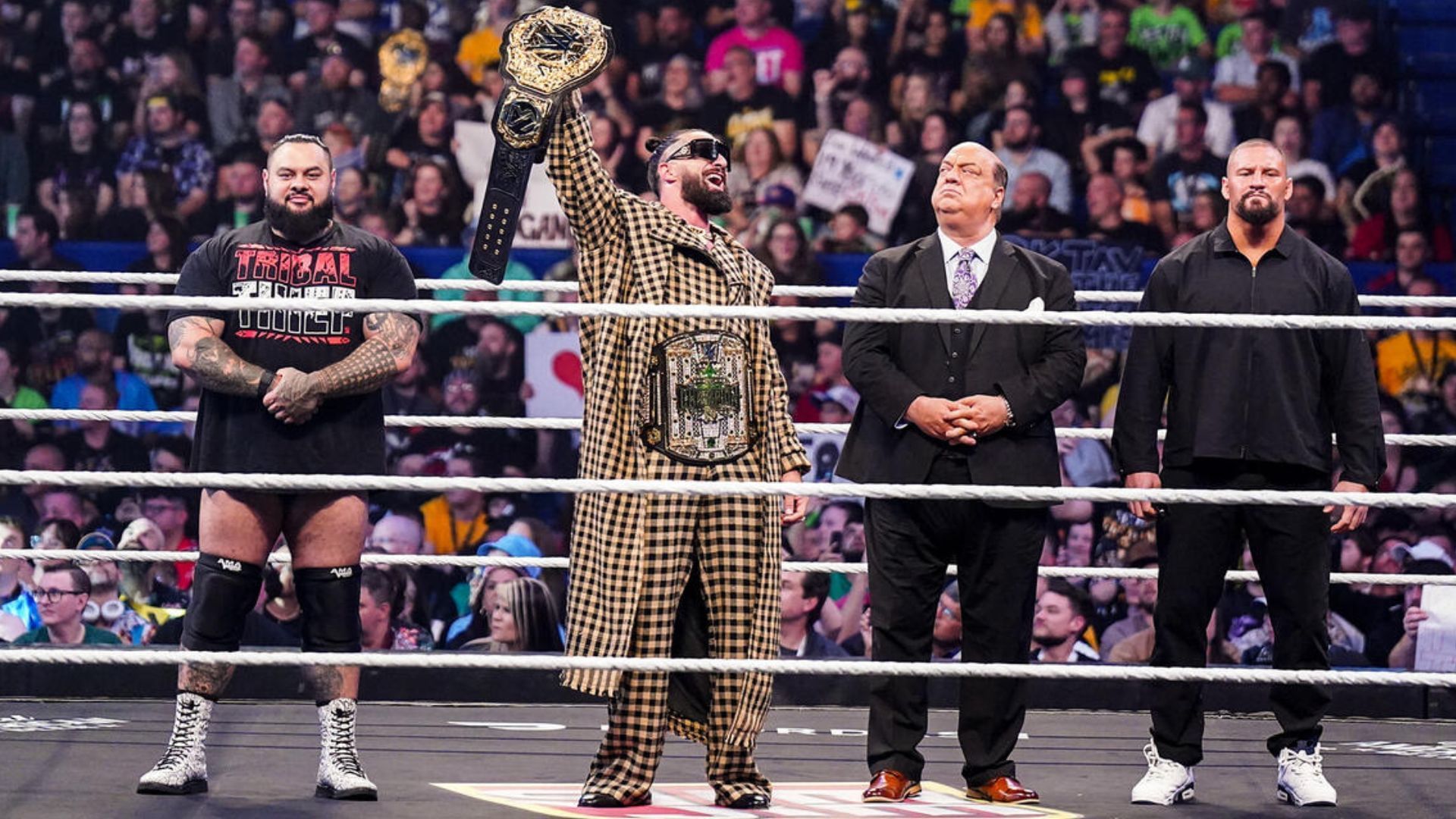 The Vision before the split with Seth Rollins! [Image credit: WWE.com]