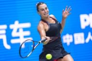 Sabalenka at the 2025 Wuhan Open - Day 7 - Source: Getty