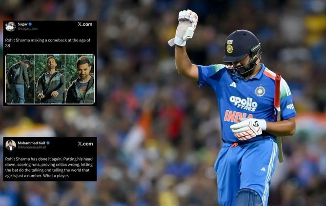 "A classy reply to every taunt" - Social media lauds Rohit Sharma's unbeaten century in AUS vs IND 2025 3rd ODI
