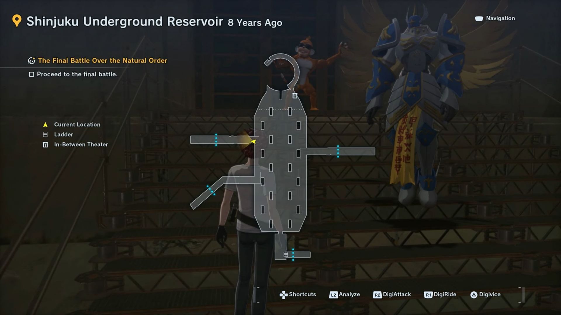 Grabbing the final Etemon will wrap up the All Eyes On Me side mission in Digimon Story Time Stranger (Image via Bandai Namco Entertainment | Youtube: Ventus SGN)
