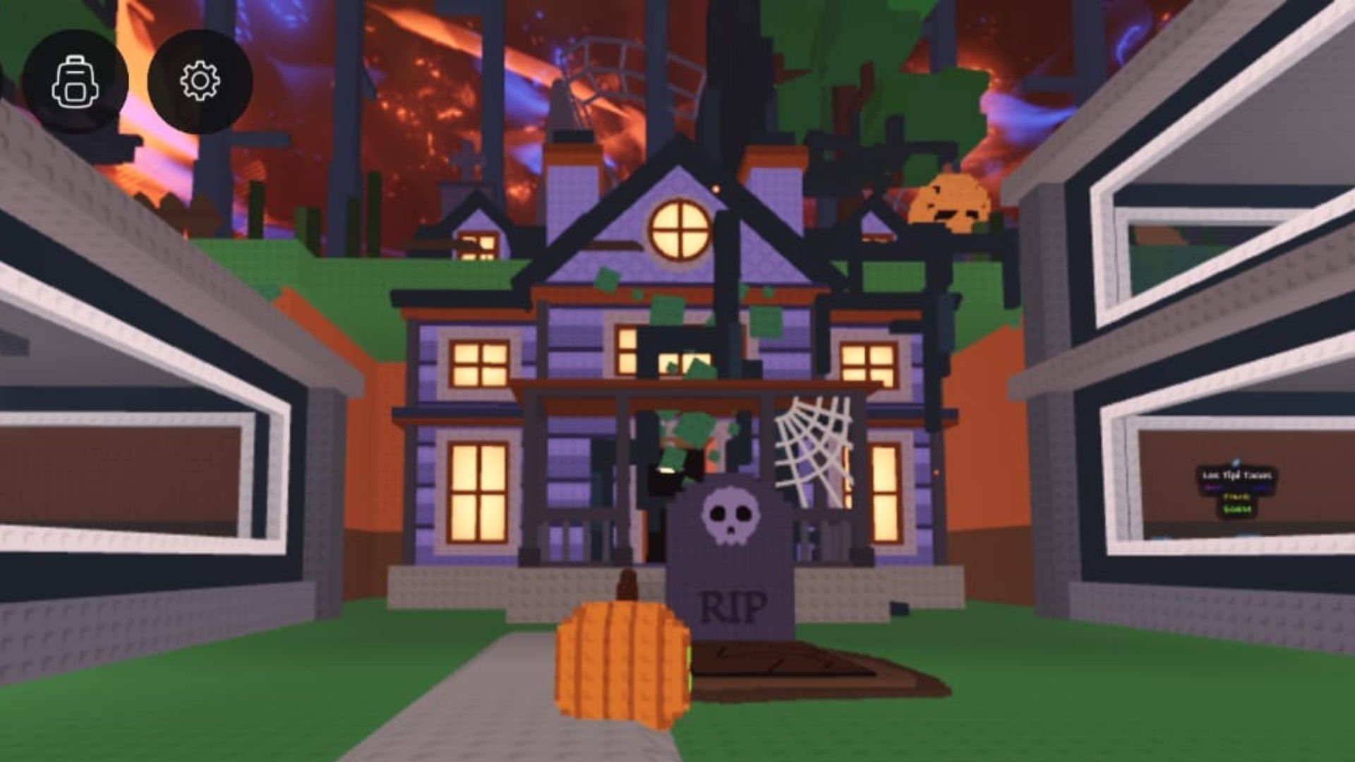 Knock on the door of the houses (Image via Roblox)