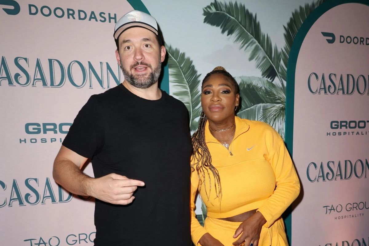 Serena Williams and her husband, Alexis Ohanian - Source: Getty