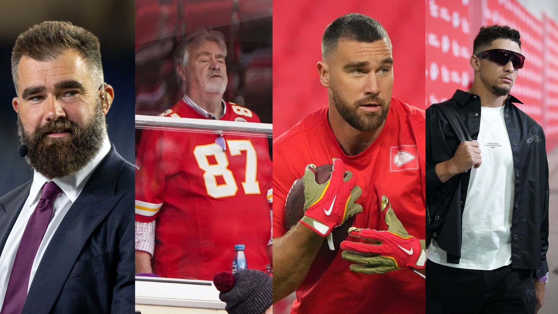 Jason Kelce recapped his experience with dad Ed Kelce at Patrick Mahomes and Travis Kelce