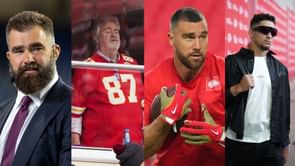 "He can't hear a f*cking word": Jason Kelce reveals father Ed's hilarious interaction with waitress at Travis Kelce, Patrick Mahomes' owned steakhouse