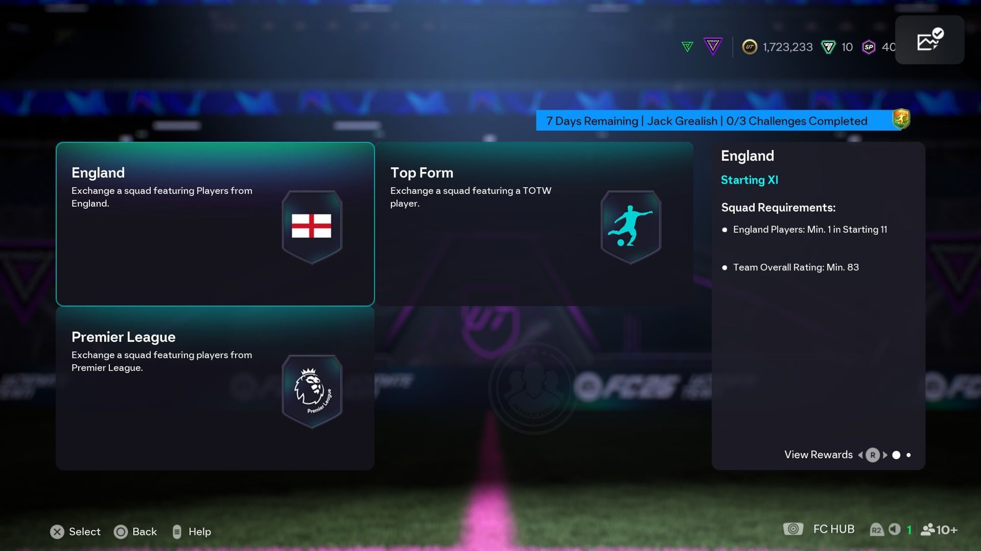 The requirements (Image via EA Sports)
