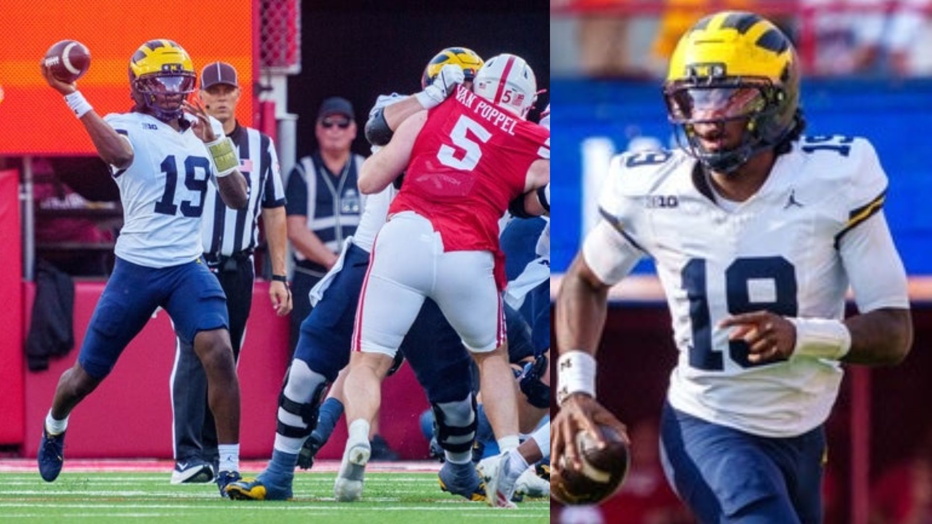 Michigan quarterback Bryce Underwood (Image Source: IMAGN)