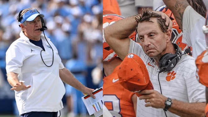 "Dabo Swinney fending for his life": CFB analyst drops unfiltered take on Bill Belichick's UNC facing Clemson