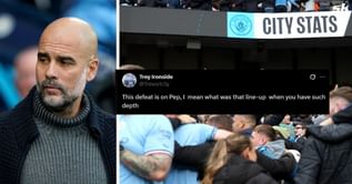 "This loss is on him", "Stop overthinking" - Fans place blame on Pep Guardiola as Manchester City lose 1-0 to Aston Villa
