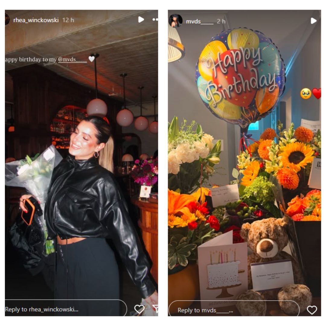 Lucas Giolito&#039;s girlfriend Madalana shared stories. (rhea_winckowski/mvds_____/Instagram)