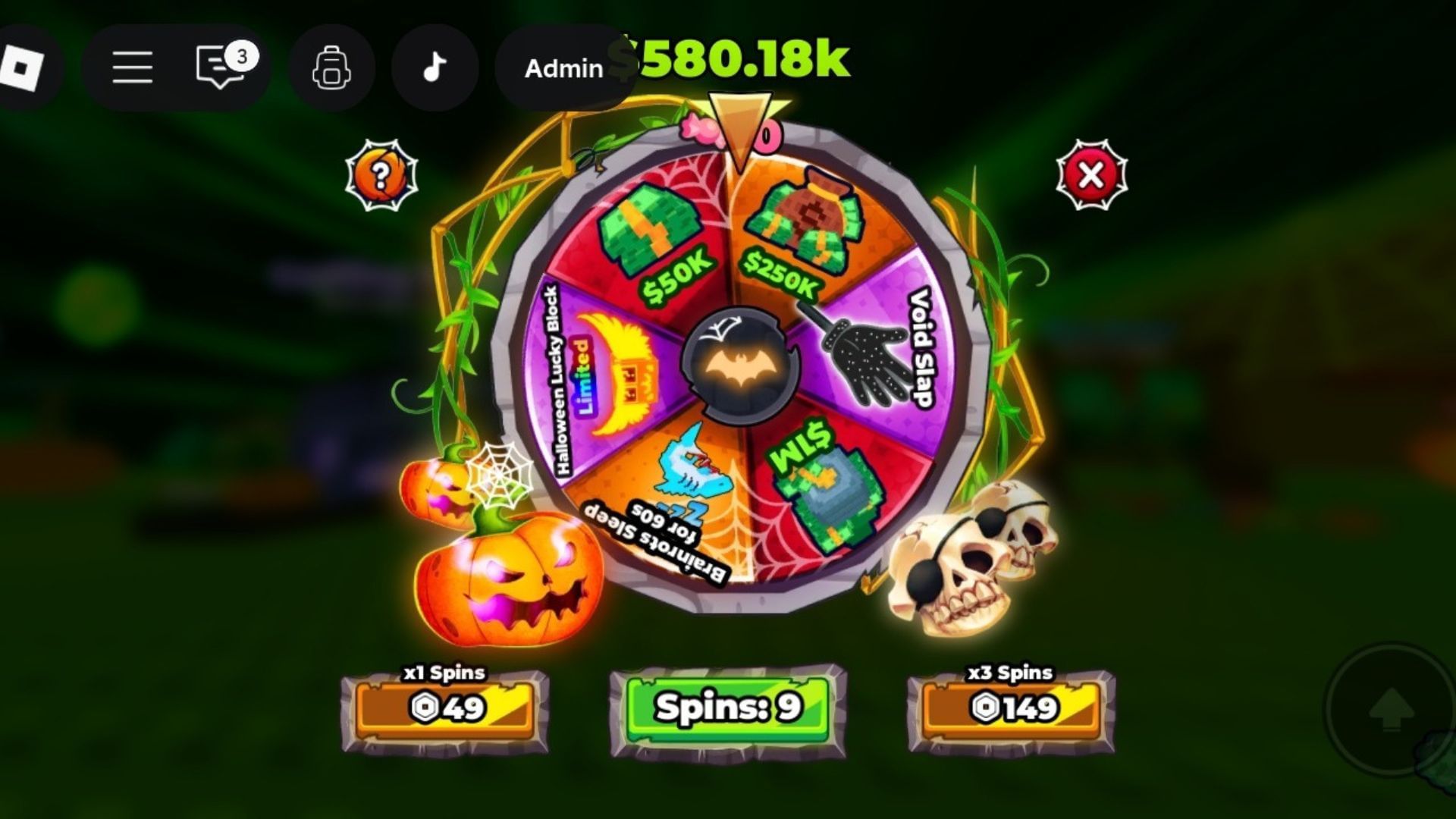 New Spin Wheel (Image via Roblox)