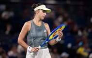 Belinda Bencic at the Wuhan Open 2025 - Day 6 - Source: Getty