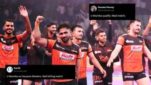 "Shouldn't have gone to tie breaker" - Fans react as U Mumba clinch thrilling win over Haryana Steelers to qualify for Top 8 in Pro Kabaddi 2025