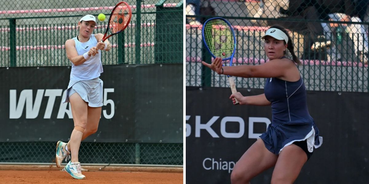Tamara Zidansek (L) vs Lola Radivojevic (R) preview, (Source: Getty Images)