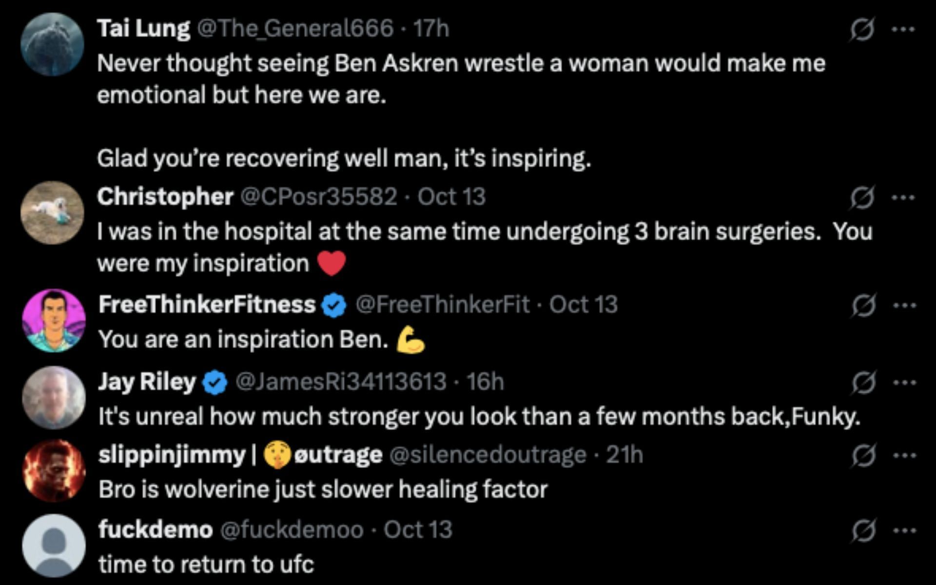 Screenshots from @Benaskren on X