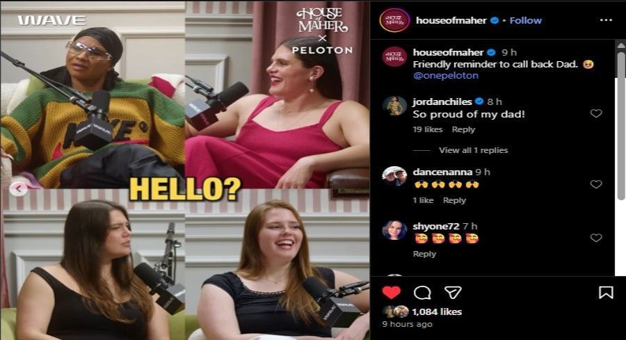 Screenshot of the Instagram post&#039;s comment section.