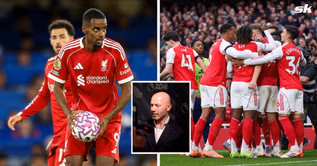 Alan Shearer responds when asked if he wants to change title winner prediction from Liverpool to Arsenal after Reds’ loss to Chelsea