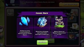 Clash of Clans Cosmic Rock event: Schedule, rewards, and more