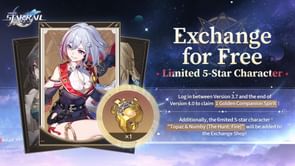 Honkai Star Rail 3.7 to give away free 5-star character Topaz