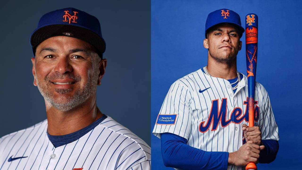 Mets coach Eric Chavez accuses media outlet of misquoting him on Juan Soto&rsquo;s plate approach. Credit: GETTY