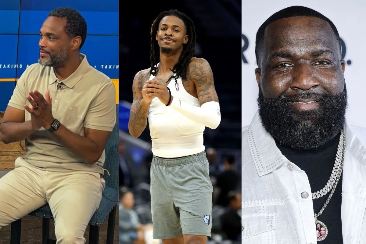Ex-Rams RB Marcus Holliday calls out Kendrick Perkins for dissing Ja Morant over off-field issues (Image via Marcus Holliday Instagram/ GETTY)
