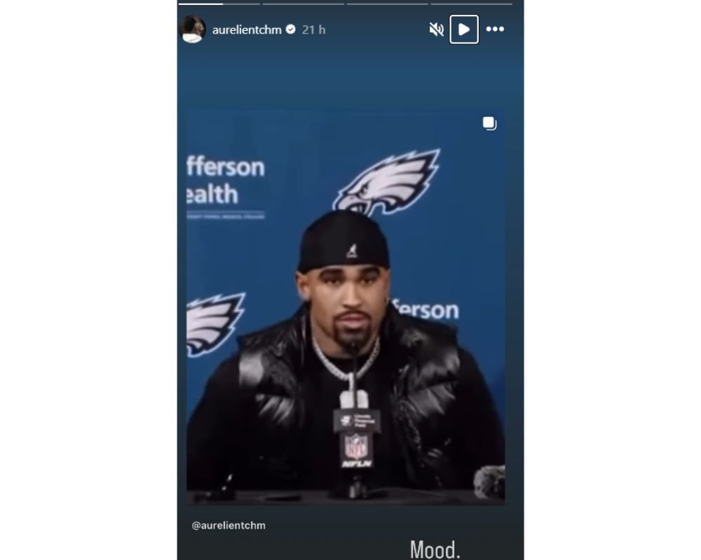 $93,700,000 Real Madrid star uses viral Jalen Hurts analogy after beating Barcelona 2-1 in El Cl&aacute;sico (IG/@aurelientchm)