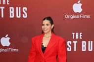 America Ferrera attends a Special Screening of Apple Original Films' The Lost Bus at The Curzon Mayfair (Image via Getty)