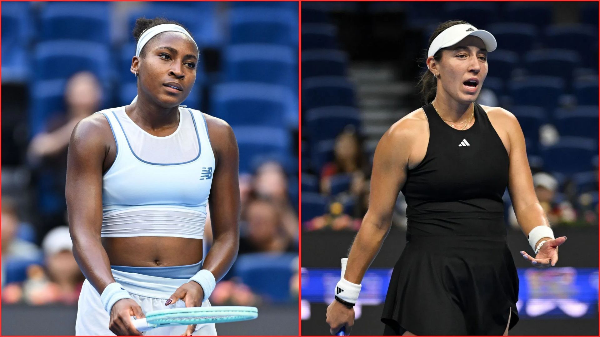 Coco Gauff (L) Jessica Pegula (R) | Getty