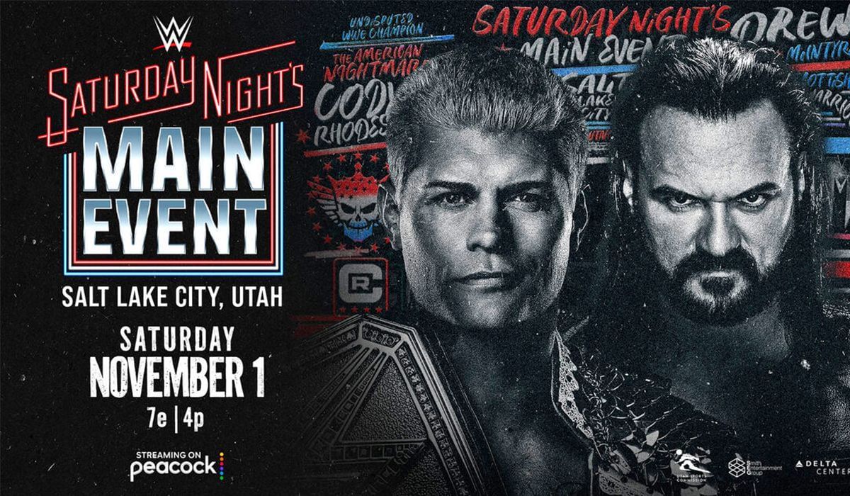 Drew McIntyre will face Cody Rhodes at SNME. [Image credits: WWE.com]