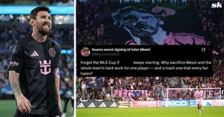 "Always be remembered as a disgrace to this club", "He has to go" - Fans slam Lionel Messi's Inter Miami teammate despite 4-1 win in MLS tie