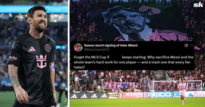 "Always be remembered as a disgrace to this club", "He has to go" - Fans slam Lionel Messi's Inter Miami teammate despite 4-1 win in MLS tie