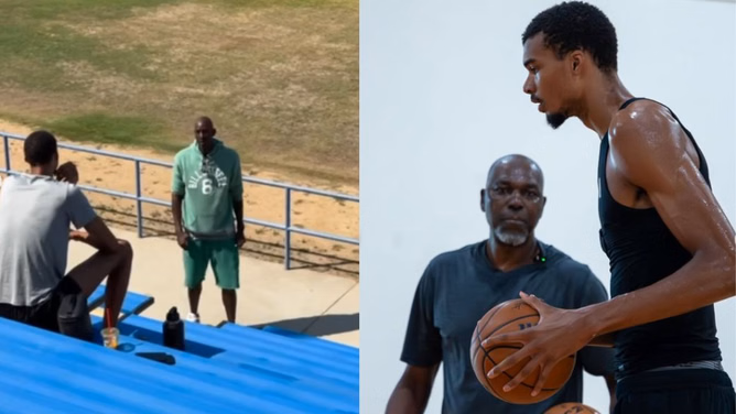 "Very smart emotionally": Victor Wembanyama offers invaluable insight into training with Hakeem Olajuwon and NBA's trash-talking legend