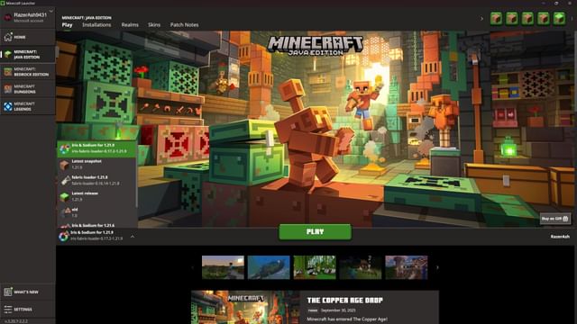 How to use shaders in Minecraft 1.21.9