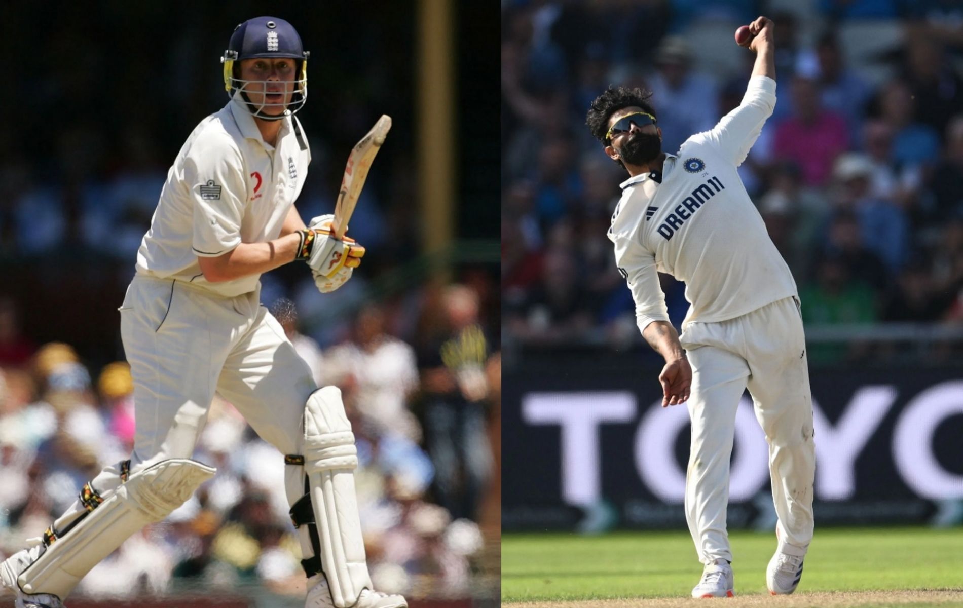 Ravindra Jadeja, Andrew Flintoff 