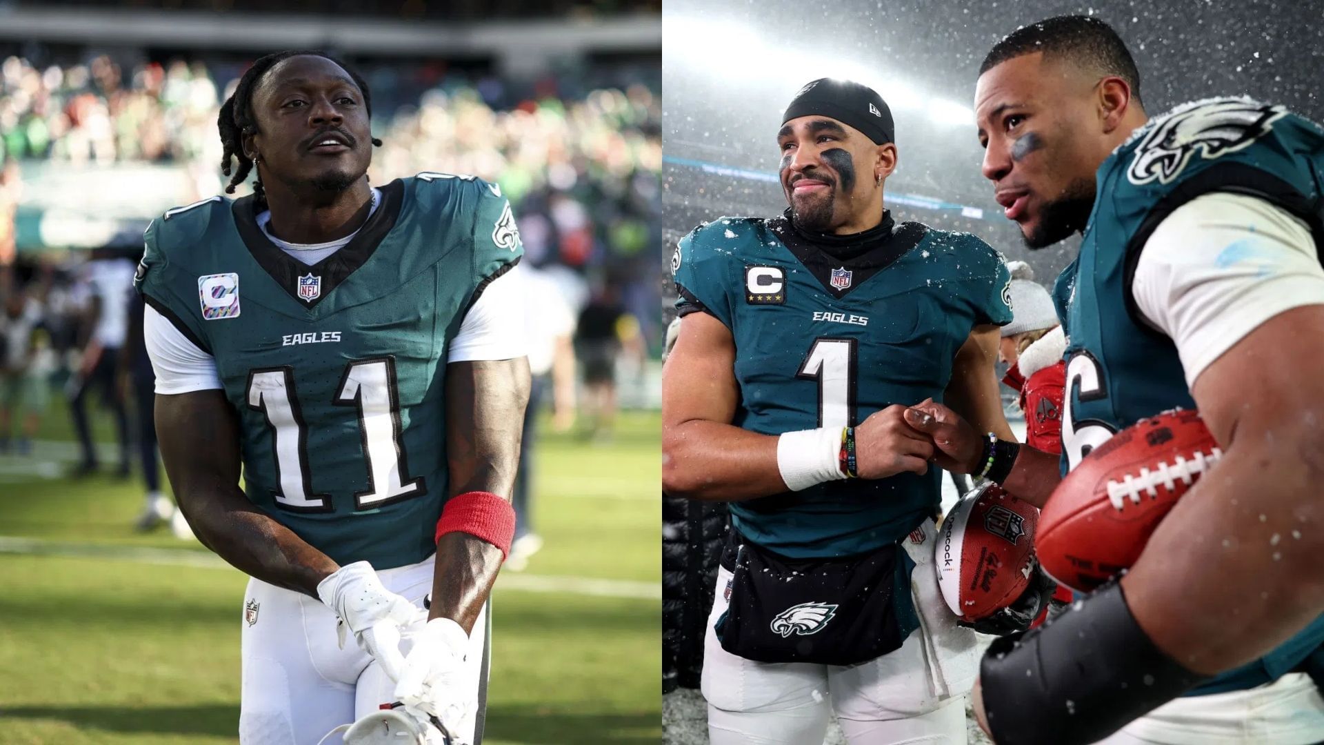 AJ Brown Desmente Reunião Secreta com Hurts e Barkley: A Verdade Sobre a Tensão nos Eagles Revelada!