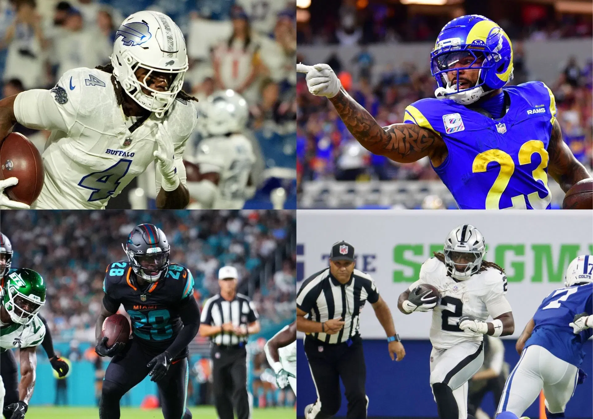 Week 6 Fantasy Football RB Rankings and Picks feat. James Cook, Kyren Williams, De